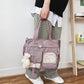 Cute Messenger Bag for Teen Girls with 2 Badges