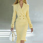 Bestseller🏆Women's Double-Breasted Blazer Dress