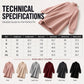 🍂Autumn Hot Sale 🔥Women's Cozy Turtleneck Knit Sweater Dress