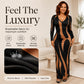 ✨ Women's Printed Maxi Dress – Elegant Silhouette & Effortless Confidence 👗