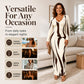 ✨ Women's Printed Maxi Dress – Elegant Silhouette & Effortless Confidence 👗