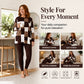 ✨ Statement Print, Easy Matching Style | Women's 2-Piece Leggings Set