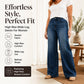 🌸💖Women's High-Rise Wide-Leg Stretch Jeans