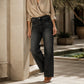 🌸💖Women's High-Rise Wide-Leg Stretch Jeans