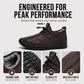 Men's Plush-Lined Non-Slip Walking Shoes