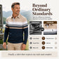 Men's Classic Color-Block Striped Top