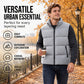 Men's Classic Stand Collar Padded Vest