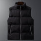 Men's Classic Stand Collar Padded Vest