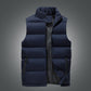 Men's Classic Stand Collar Padded Vest