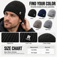Men's Slouchy Knit Warm Skull Cap