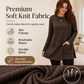 Women's Cozy Mid-Length Ribbed Knit Top