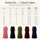 Women's Casual Velvet Crew Neck Dress with Pockets