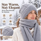 Women's Winter Warm Hooded Scarf