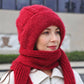 Women's Winter Warm Hooded Scarf