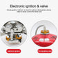 📢📢Camping Gas Burner – 5800W, Piezo Ignition, Windproof 🔥