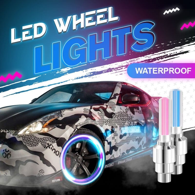 ($12.99 Hot Clearance Sale)Waterproof Led Wheel Lights