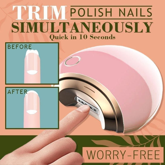Worry-free Trimming Electric Nail Clippers-3