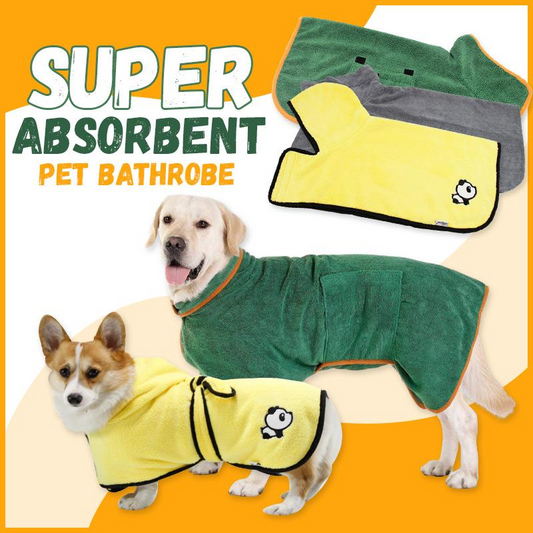 ?Christmas Hot Sale? Super Absorbent Pet Bathrobe