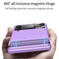 Magnetic All-included Shockproof Plastic Hard Cover For Samsung Galaxy Z Flip4 Flip3 5G