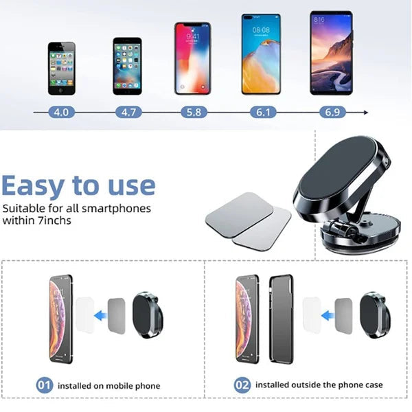 Magnetic Phone Holder for Car-3